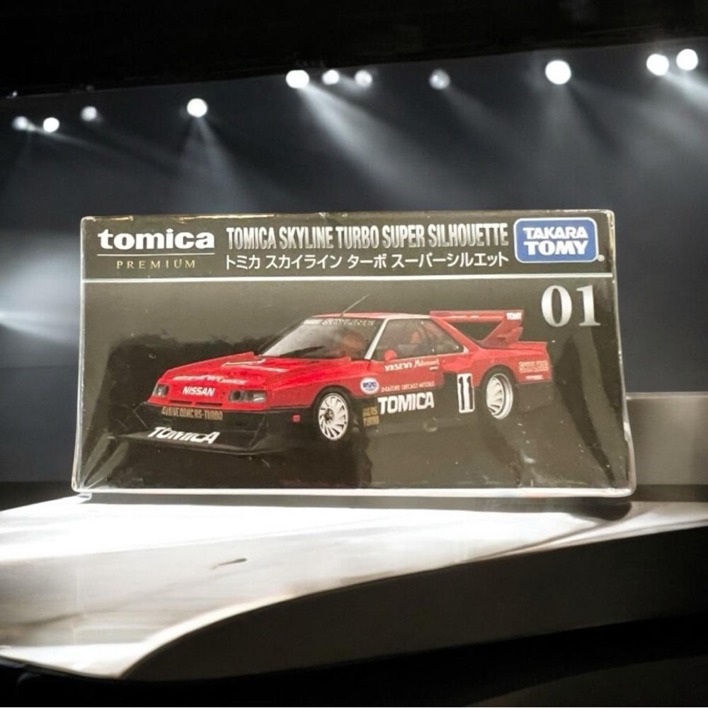 Tomica Skyline Turbo Super Silhouette Takara Tomy Premium No.01 1:67 Scale New